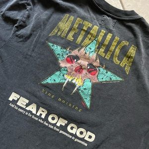 Vintage Fear of God x Metallica Fourth Collection “King Nothing” XL *REP*